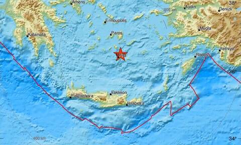 Σεισμός ΤΩΡΑ κοντά στη Σαντορίνη - Αισθητός στο νησί (pics)
