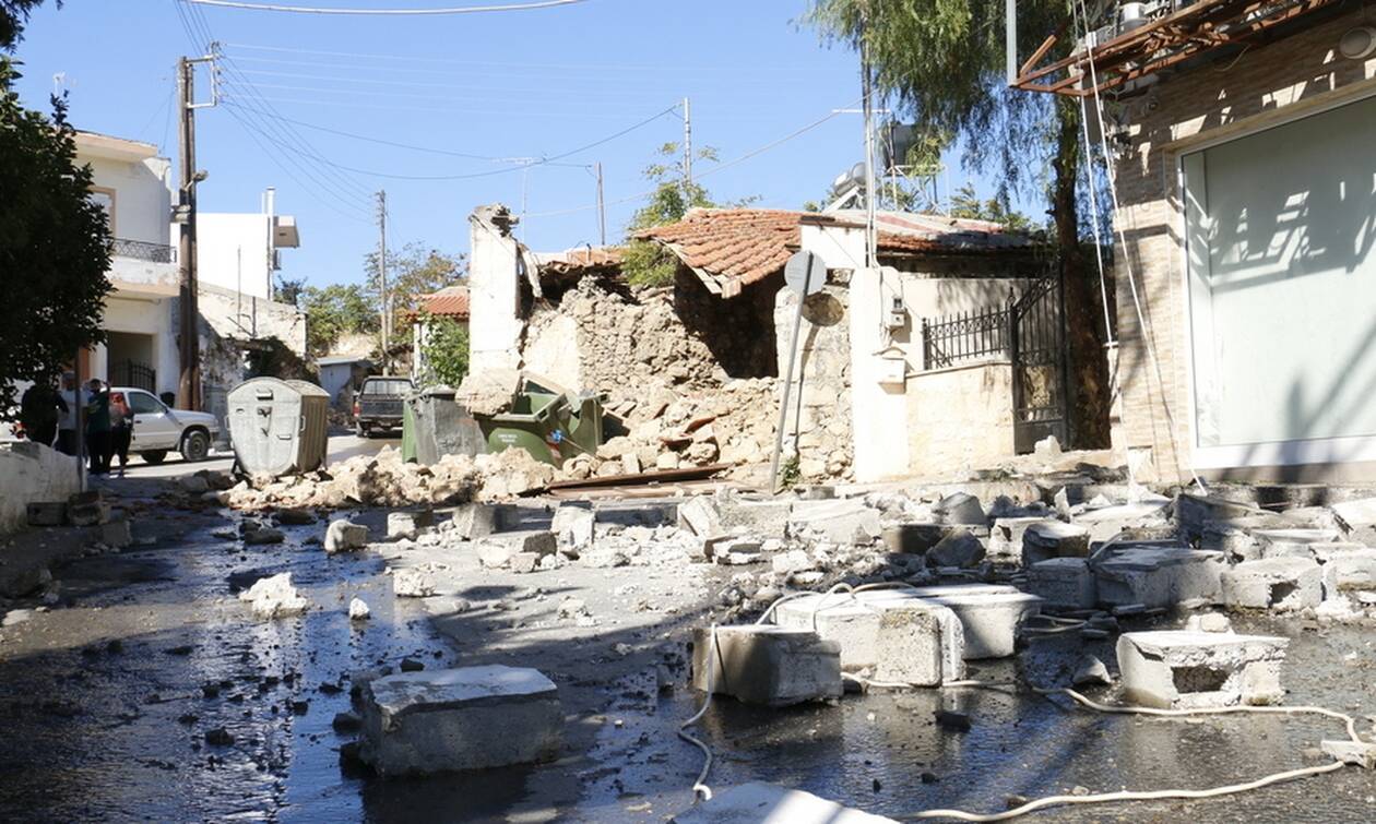 Σεισμός Κρήτη: Έκκληση για μετακίνηση των πολιτών από το Αρκαλοχώρι