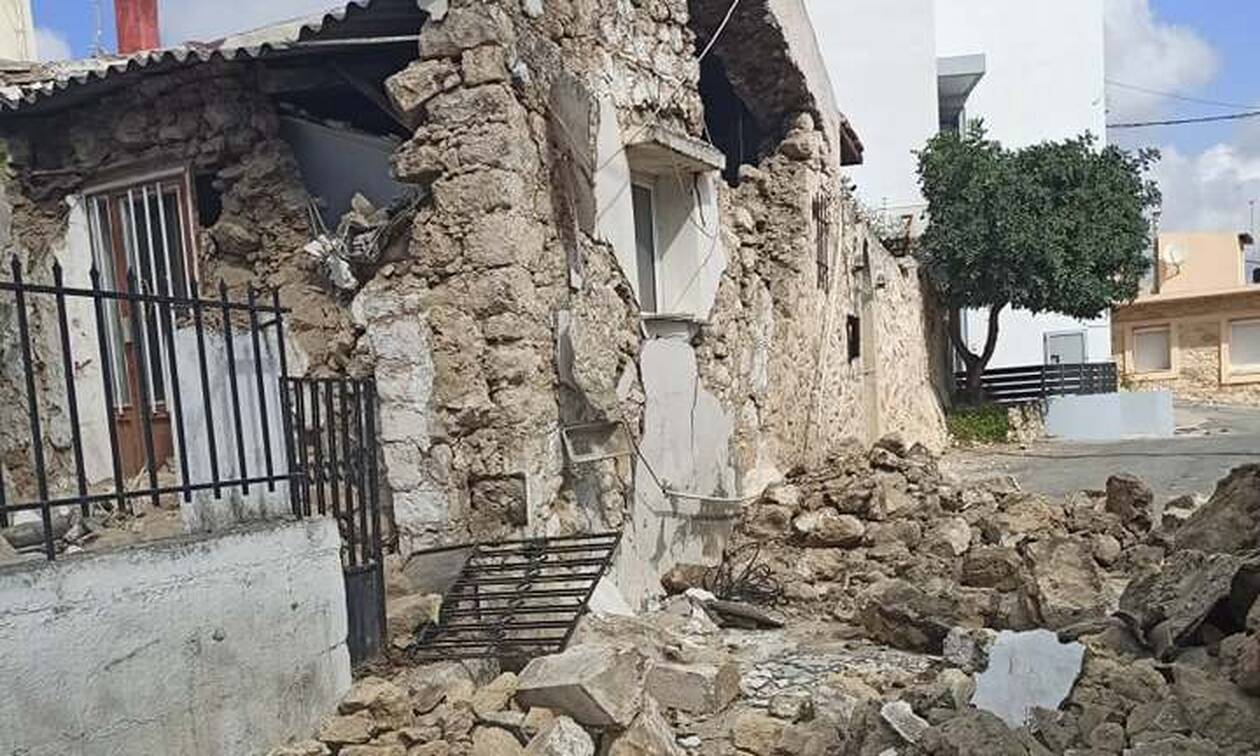 Σεισμός Κρήτη: Αποκαλυπτικές εικόνες καταστροφής καθώς η γη εξακολουθεί να σείεται