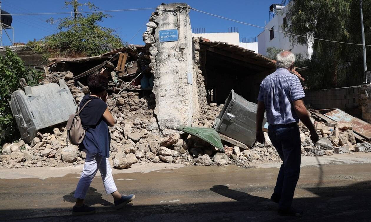 Στα 1.331 τα μη κατοικήσιμα σπίτια μετά τους σεισμούς στο Αρκαλοχώρι