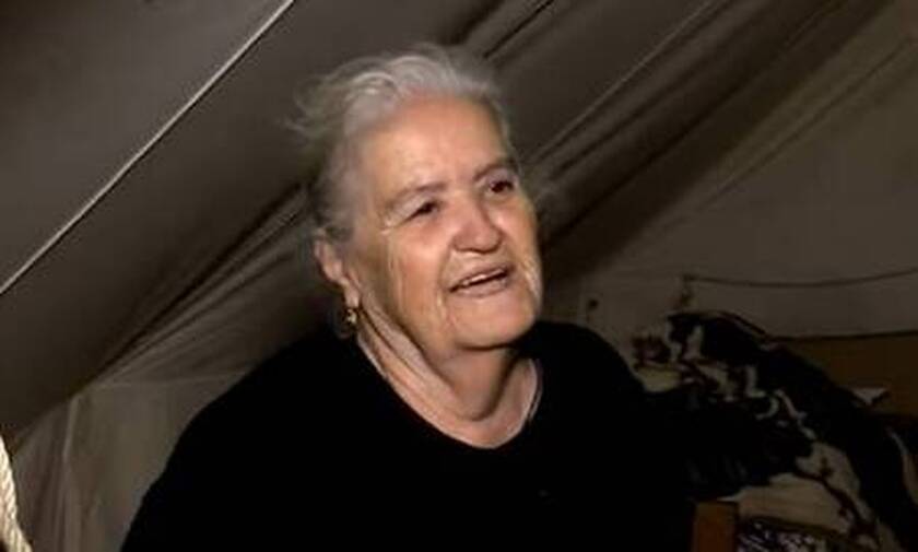 Σεισμός στην Κρήτη: Μεγαλείο ψυχής και μαθήματα ζωής από άστεγη ηλικιωμένη