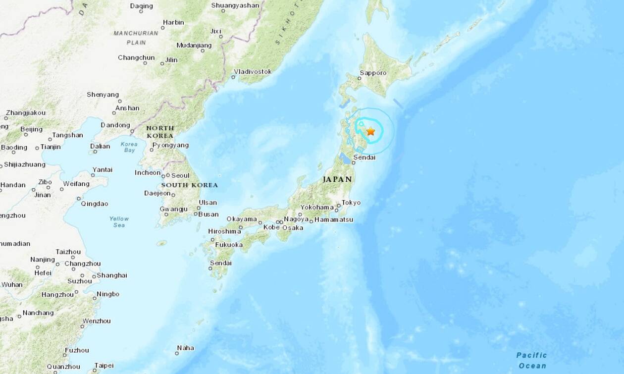 Σεισμός στην Ιαπωνία: Δύο τραυματίες από τη σεισμική δόνηση των 5,9 Ρίχτερ