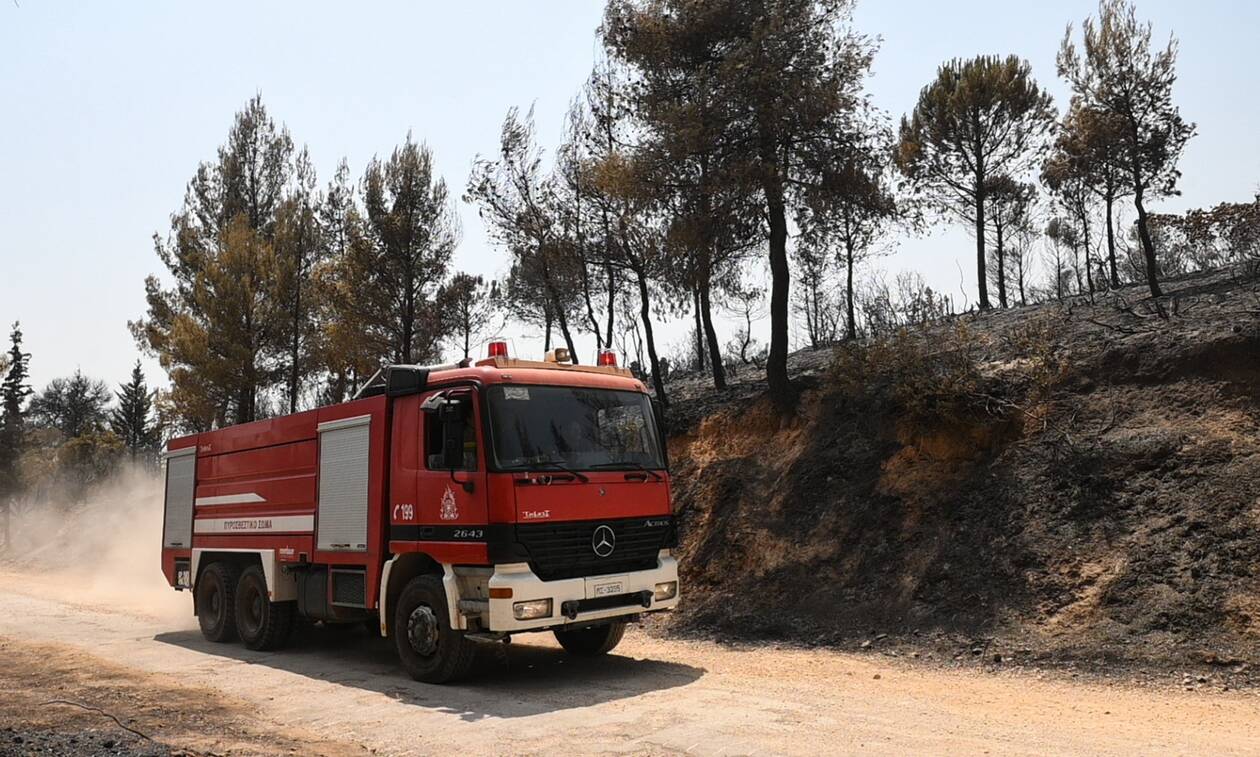 Έρευνα της Πυροσβεστικής για ύποπτες πυρκαγιές στον Μαραθώνα