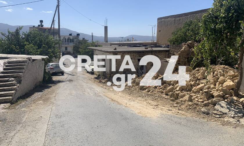 Κρήτη: Κατέρρευσε σπίτι πενταμελούς οικογένειας στη Γόρτυνα