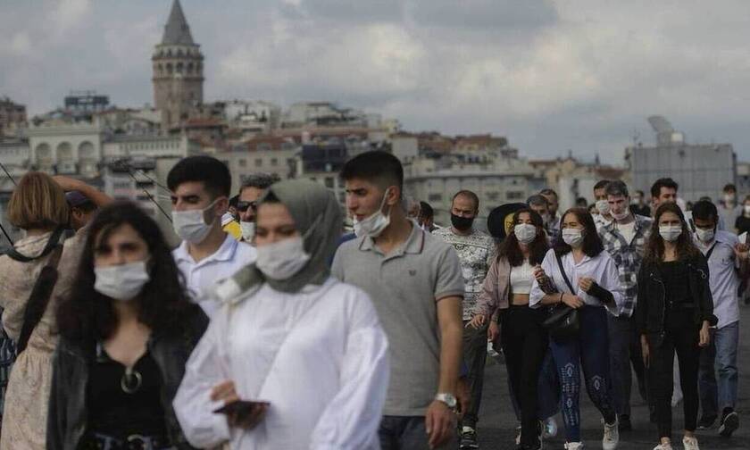 Τουρκία - Κορονοϊός: Ο υψηλότερος αριθμός ημερήσιων κρουσμάτων από τις 30 Απριλίου