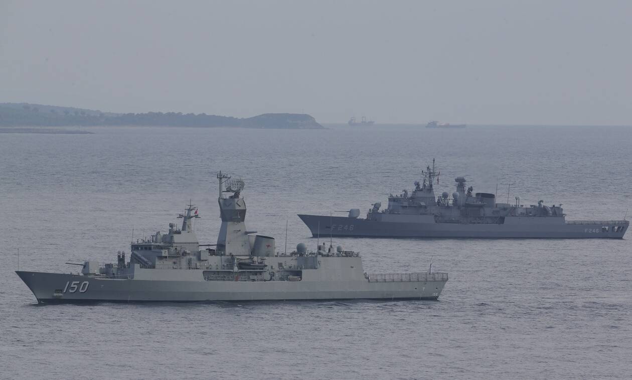 Η Τουρκία στήνει «σκηνικό πολέμου» ανοικτά της Κύπρου: Έστειλε πολεμικά πλοία και «δέσμευσε» περιοχή