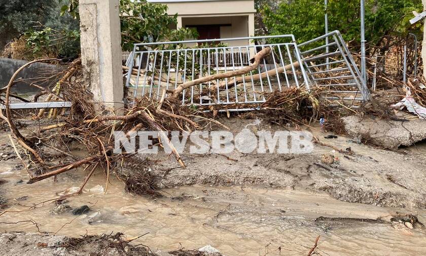 Το Newsbomb.gr στη μαρτυρική Εύβοια: Πριν πετάξουν από πάνω τους τις στάχτες, πνίγηκαν στις λάσπες