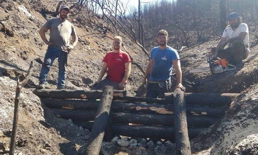 ΥΠΕΝ: Πάνω από 700 δασεργάτες στις πυρόπληκτες περιοχές της Βόρειας Εύβοιας