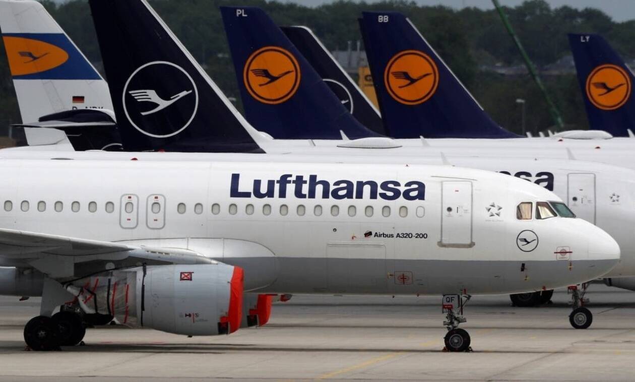 Lufthansa σε επιβάτες: Ελάτε στο αεροδρόμιο 4 ώρες πριν την πτήση