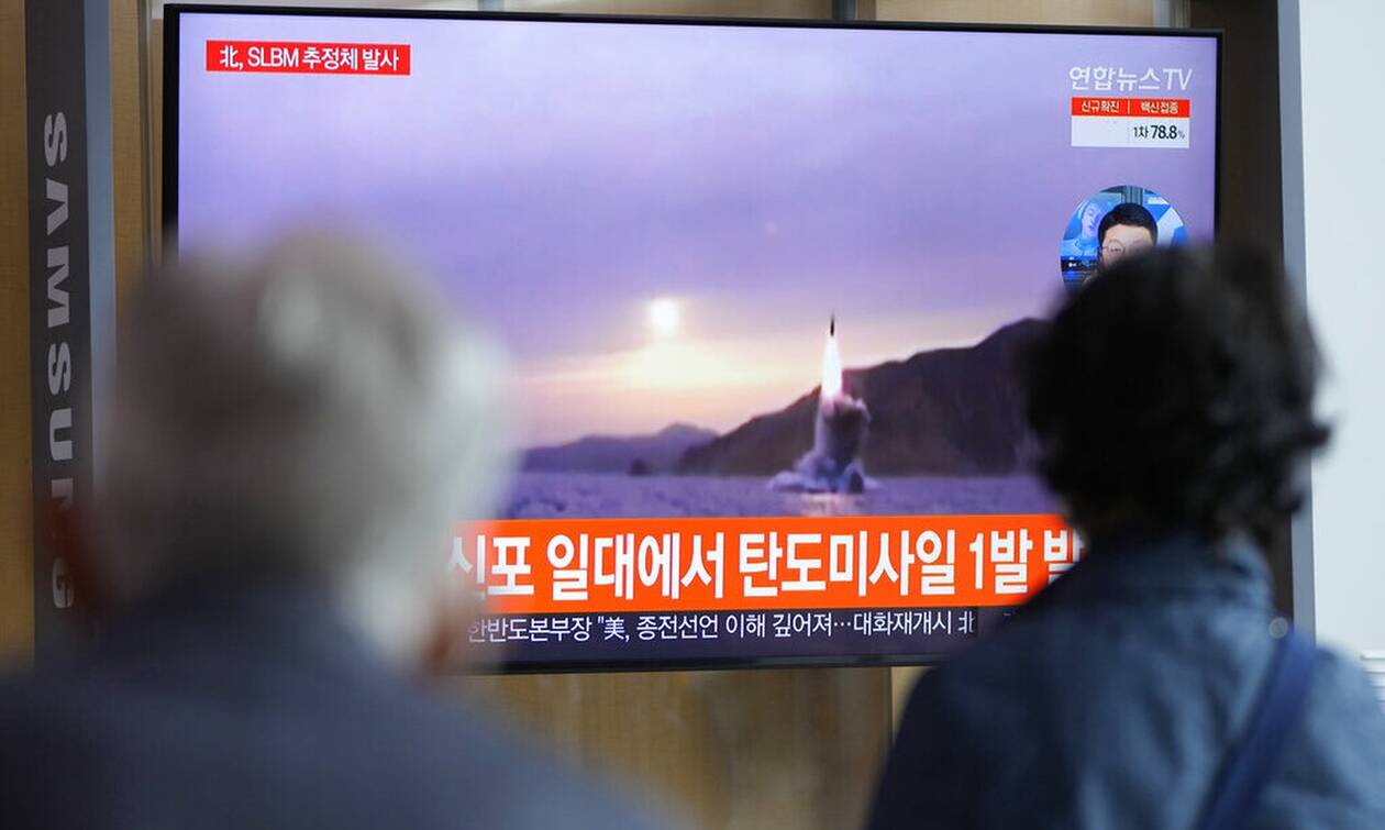 Η Βόρεια Κορέα ανακοίνωσε την εκτόξευση νέου βαλλιστικού πυραύλου από υποβρύχιο