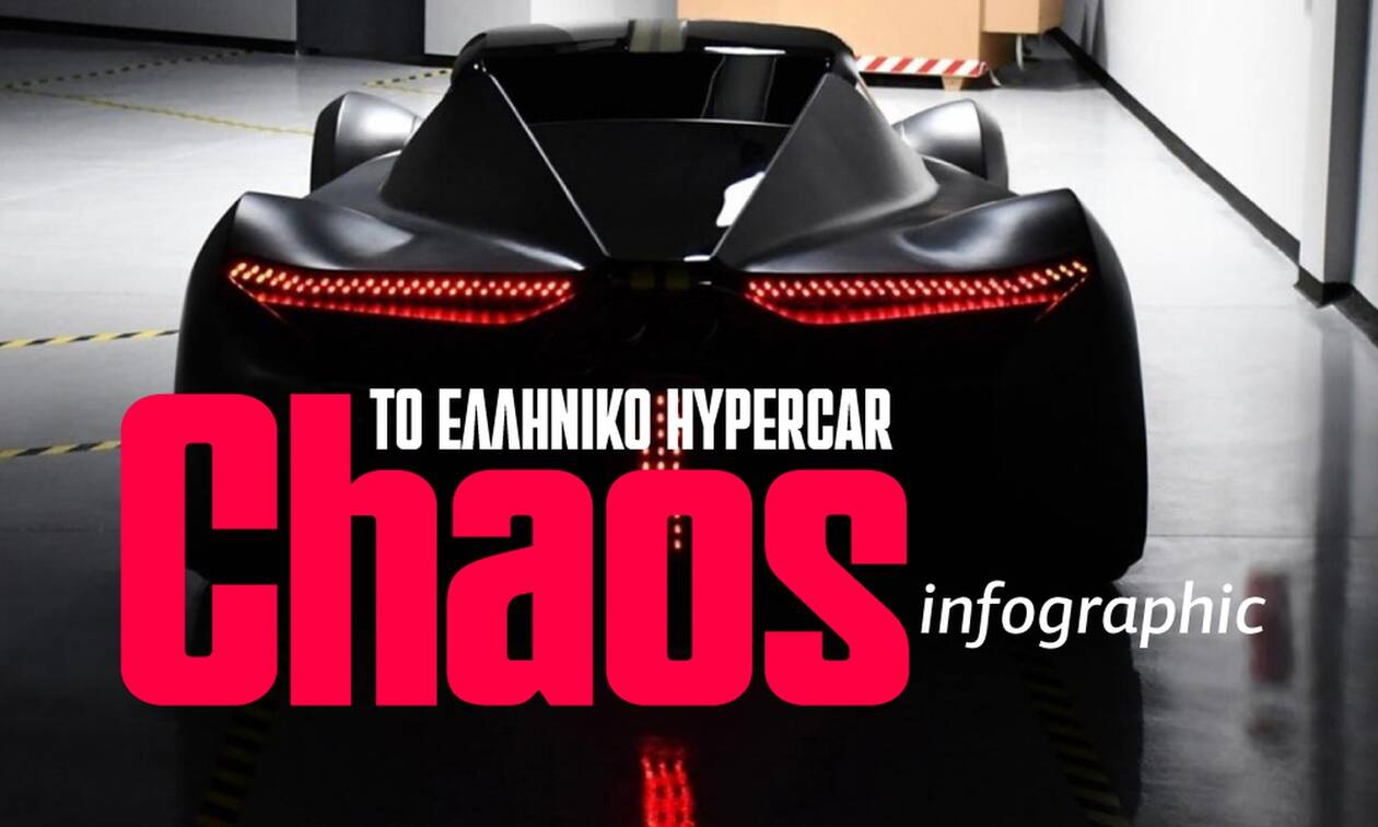 Chaos: Το ελληνικό hypercar που... κόβει την ανάσα - Δείτε το infographic του Newsbomb.gr
