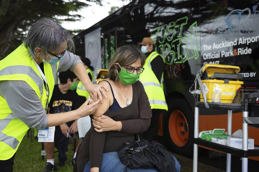 Νέα Ζηλανδία εμβολιασμός lockdown 