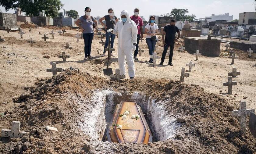 Κορονοϊός- Βραζιλία: 460 θάνατοι εξαιτίας σε 24 ώρες- Μειώνεται ο μέσος όρος των ημερήσιων θανάτων
