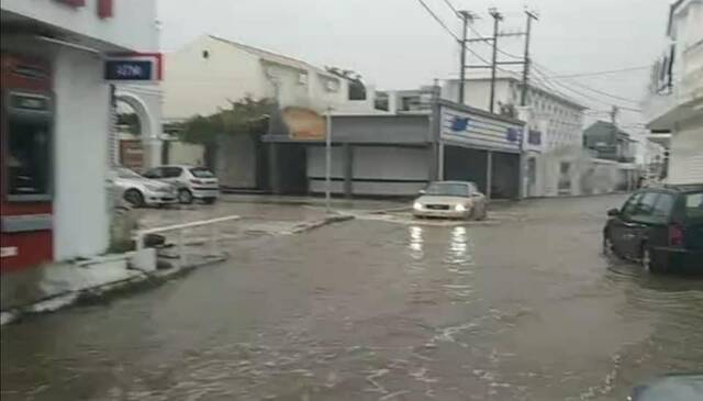 Πλημμύρες στους δρόμους της Κέρκυρας