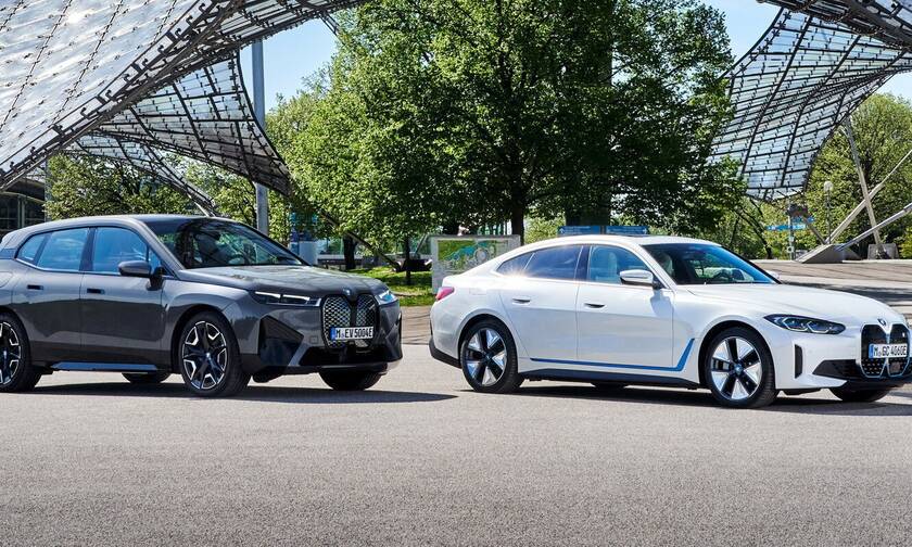 Οι BMW i4 και iX είναι ηλεκτρικά νέας γενιάς
