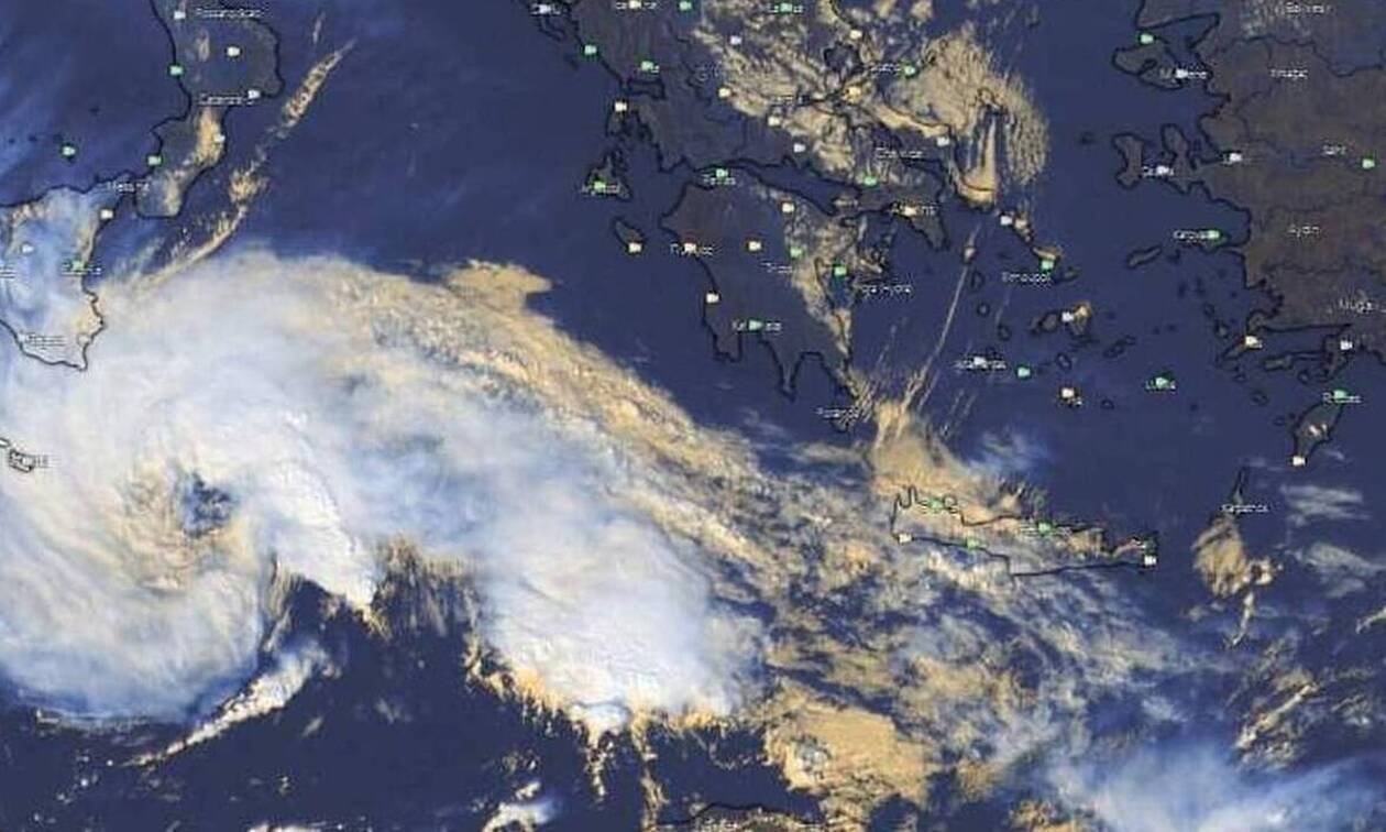 Προειδοποίηση Αρναούτογλου: Επισήμως Μεσογειακός Κυκλώνας - Πώς θα κινηθεί (video)