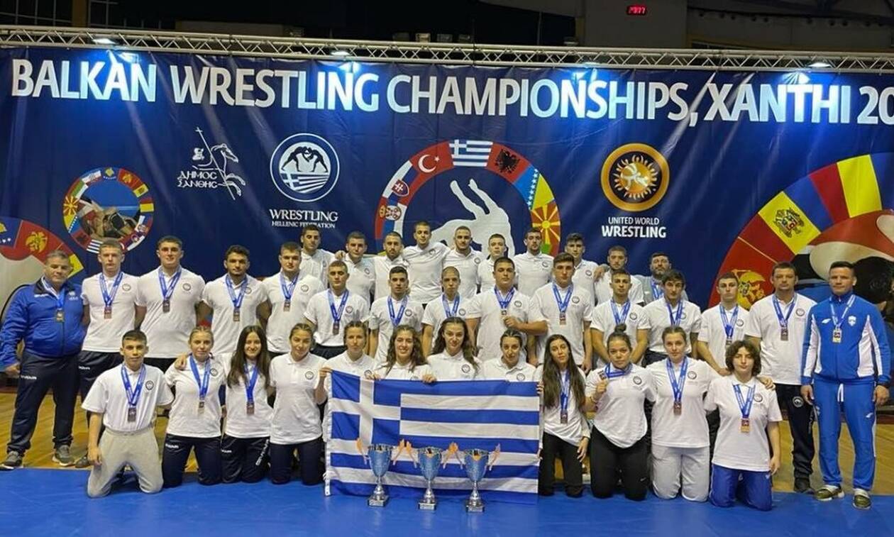 Πάλη: «Έλαμψε» η Ελλάδα! Κατέκτησε 23 μετάλλια στο Βαλκανικό