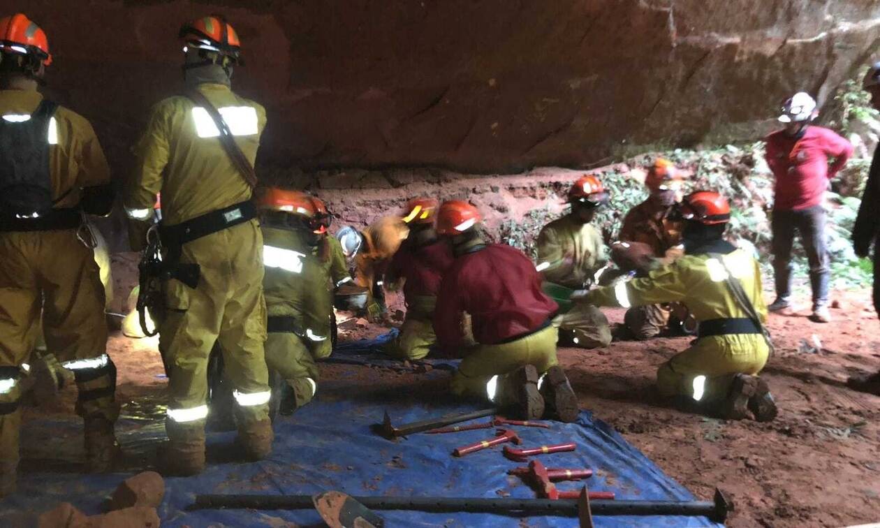 Τραγωδία στη Βραζιλία: Νεκροί εννέα πυροσβέστες - Κατέρρευσε η οροφή σπηλιάς που έκαναν εκπαίδευση
