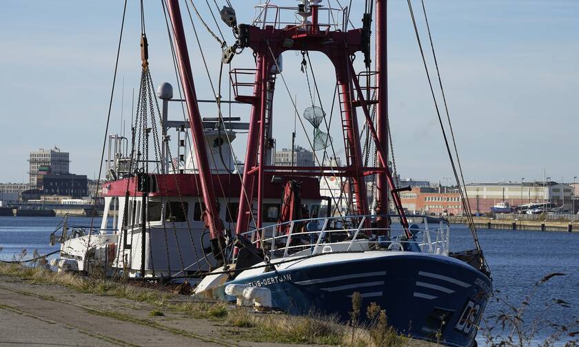 Το βρετανικό αλιευτικό που κρατείται απο τις γαλλικές αρχές