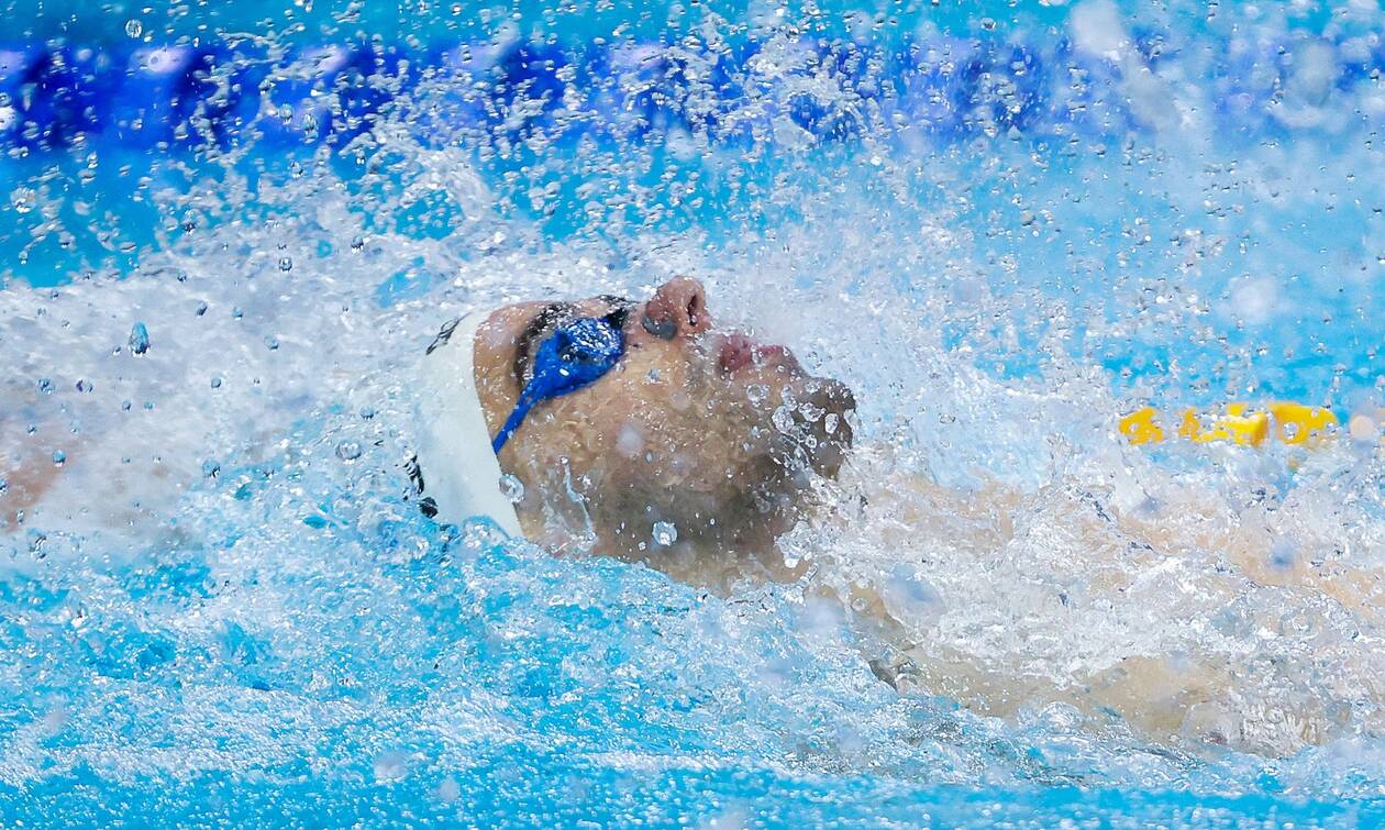 Κολύμβηση: Νέο πανελλήνιο ρεκόρ στα 50μ. ύπτιο από τον Απόστολο Χρήστου