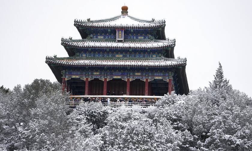 Κίνα χιόνια