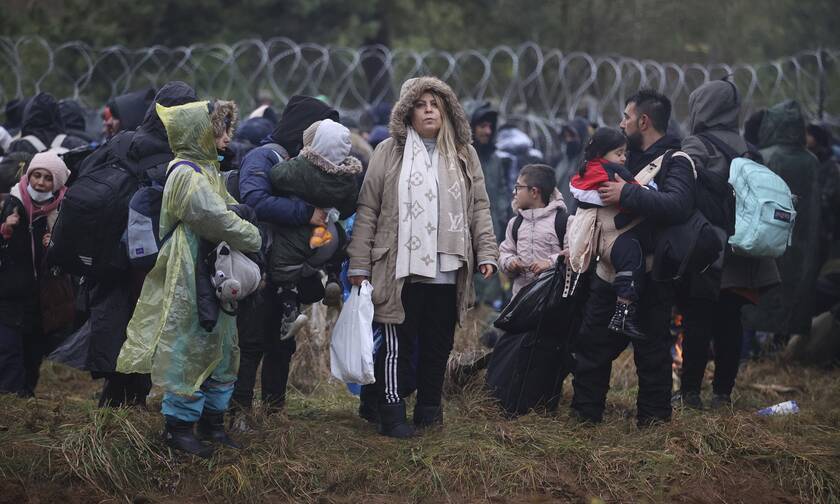 Mετανάστες και πρόσφυγες στα σύνορα Πολωνίας-Λευκορωσίας