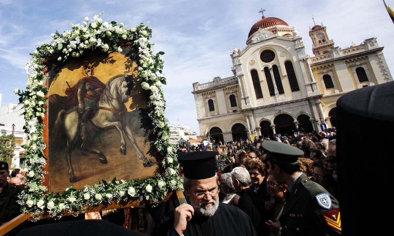 Ηράκλειο: Εορταστικές εκδηλώσεις για τον πολιούχο Άγιο Μηνά