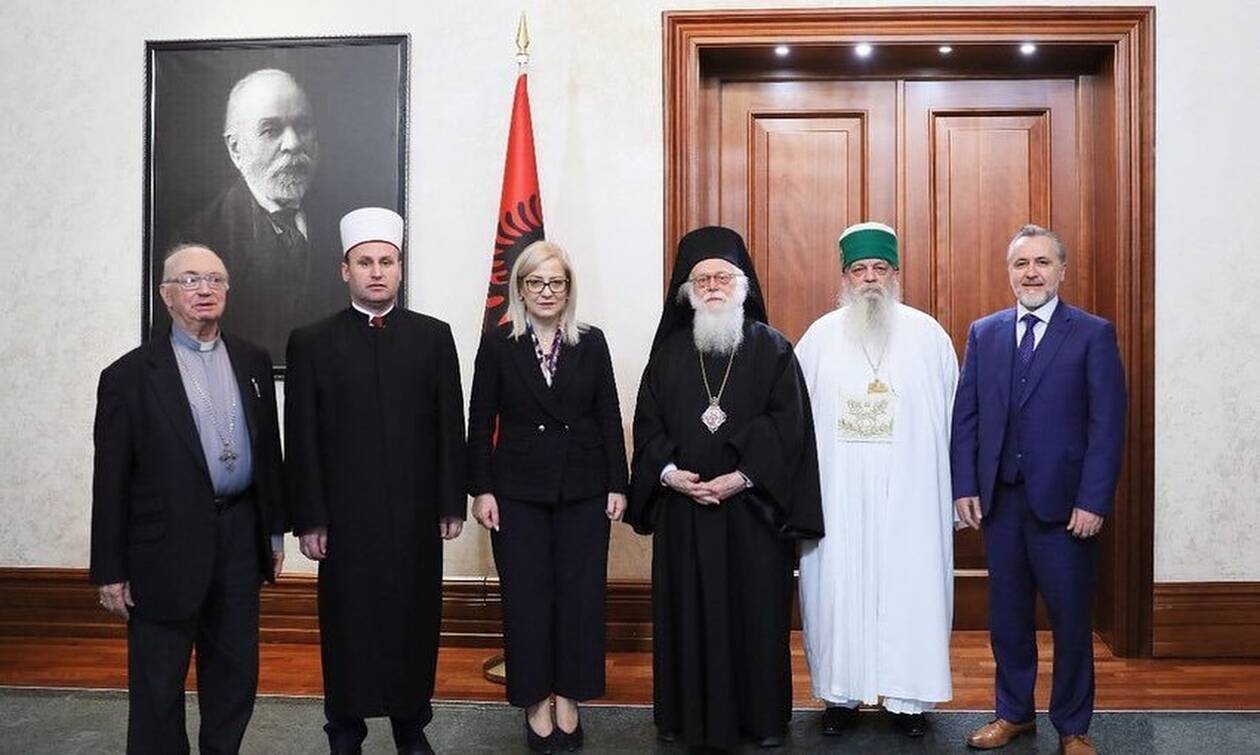 Στην Πρόεδρο της Αλβανικής Βουλής ο Αρχιεπίσκοπος Αναστάσιος