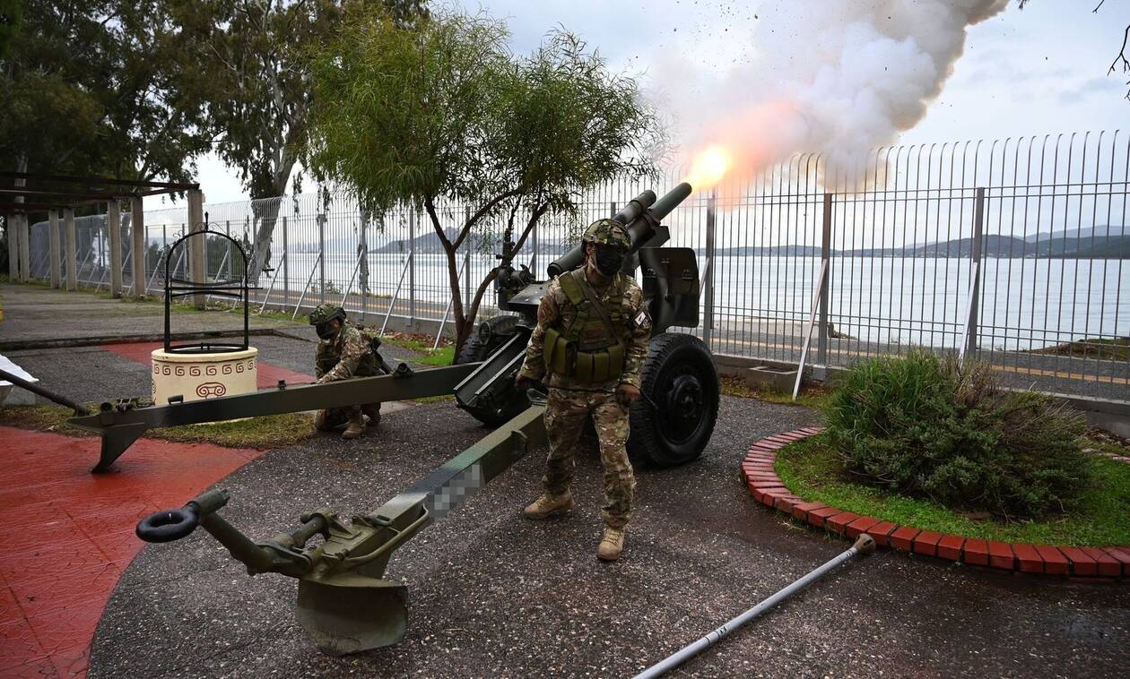 Στρατός Ξηράς: Το Πυροβολικό γιόρτασε την προστάτιδά του Αγία Βαρβάρα