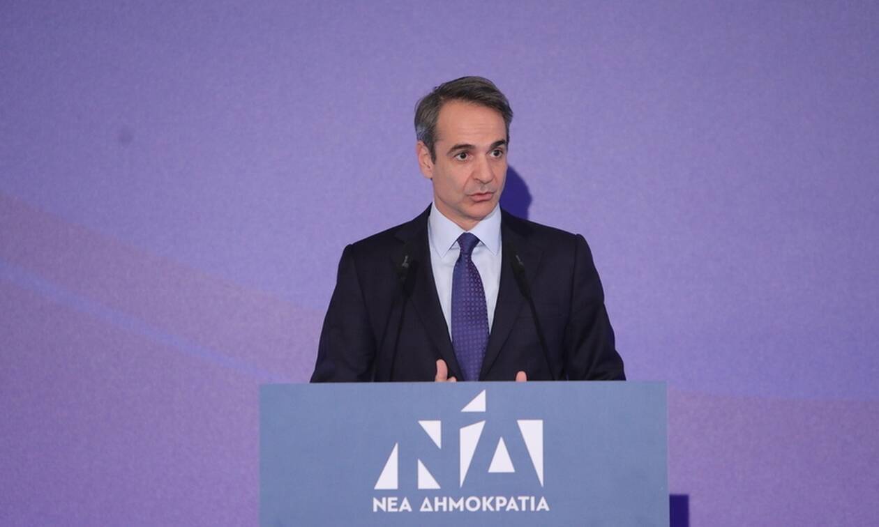 PM Mitsotakis addresses New Democracy political committee assembly