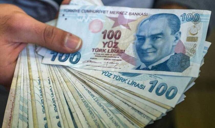 Στα 13,8 δολάρια η ισοτιμία της τουρκικής λίρας - Μεγάλη αστάθεια