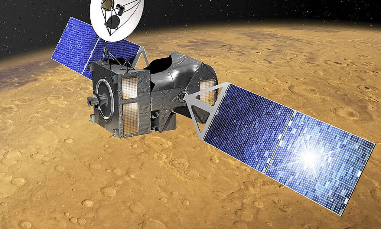 Μεγάλες ποσότητες κρυμμένου επιφανειακού νερού ανακάλυψε στον Άρη το ευρω-ρωσικό σκάφος Exo Mars TGO