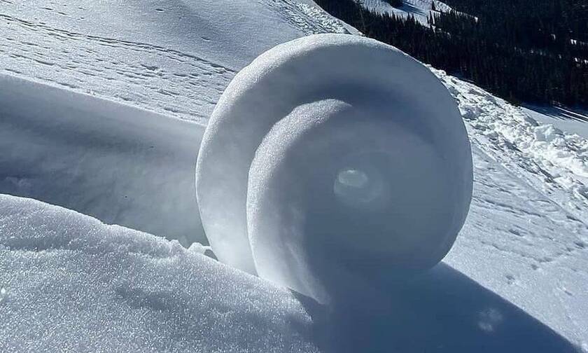 Σάκης Αρναούτογλου: Τι είναι οι κύλινδροι χιονιού και η «φωτεινή στήλη» - Δείτε φωτογραφίες