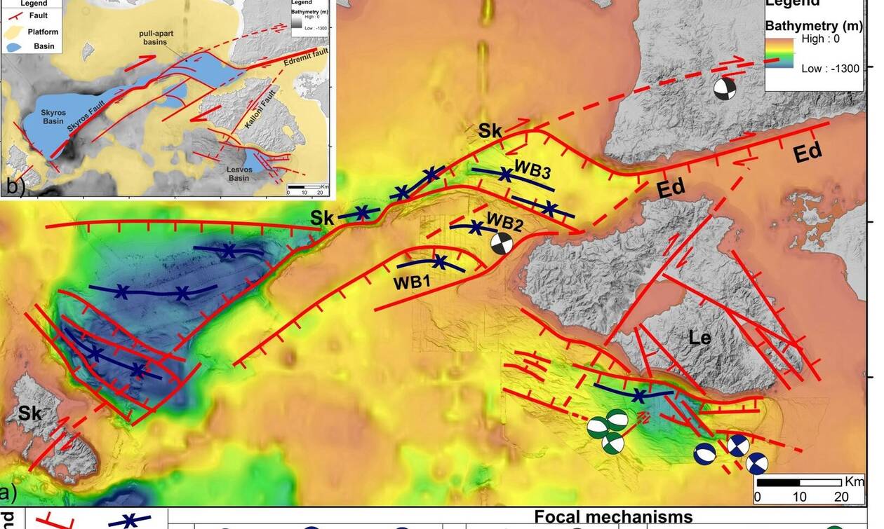 Μυτιλήνη: Χαρτογραφήθηκε για πρώτη φορά ο υποθαλάσσιος χώρος που έχει δώσει μεγάλους σεισμούς
