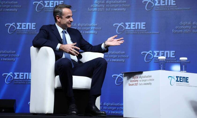 Mitsotakis at e-economy forum 2021: Greece took digital transformation leaps once seen as impossible