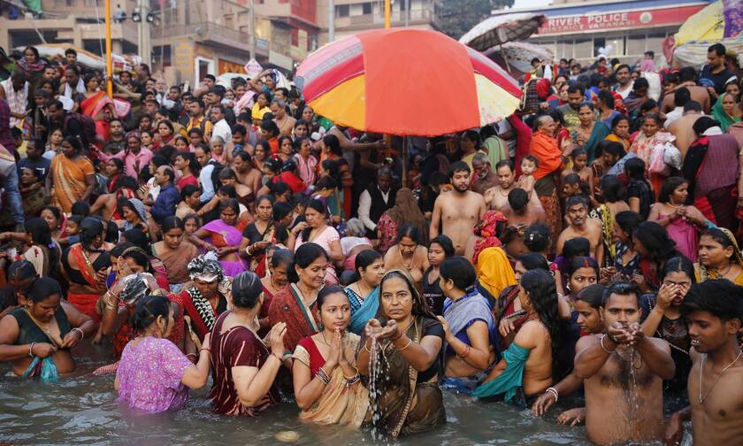 Ινδουιστικό φεστιβάλ στο Βαρανάσι