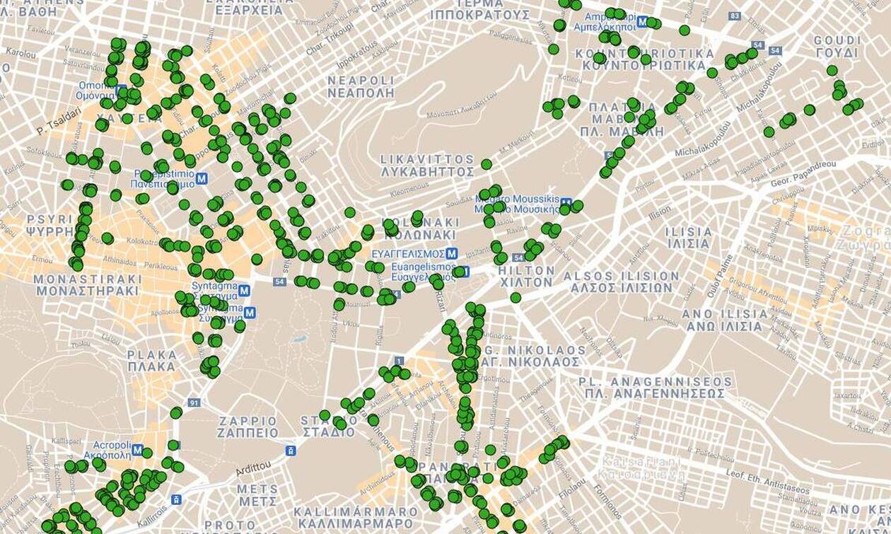 Δήμος Αθηναίων: Τέλος στην αντικοινωνική στάθμευση με 830 «έξυπνους» αισθητήρες σε ράμπες -διαβάσεις