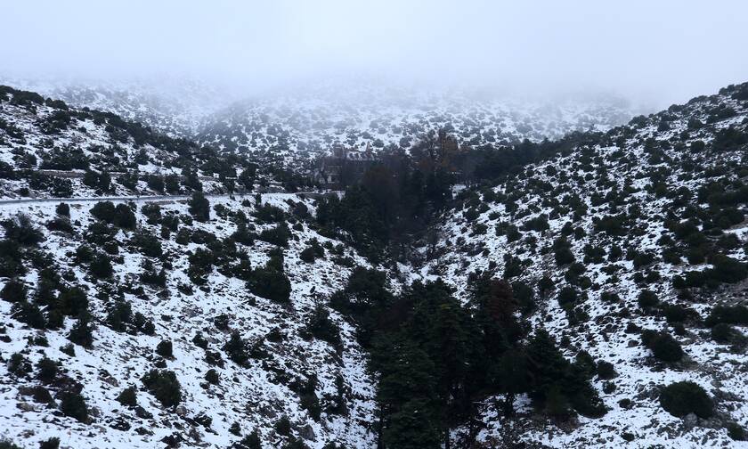 Καιρός τώρα: Ο «Διομήδης» επελαύνει – Δείτε live πού χιονίζει στη χώρα