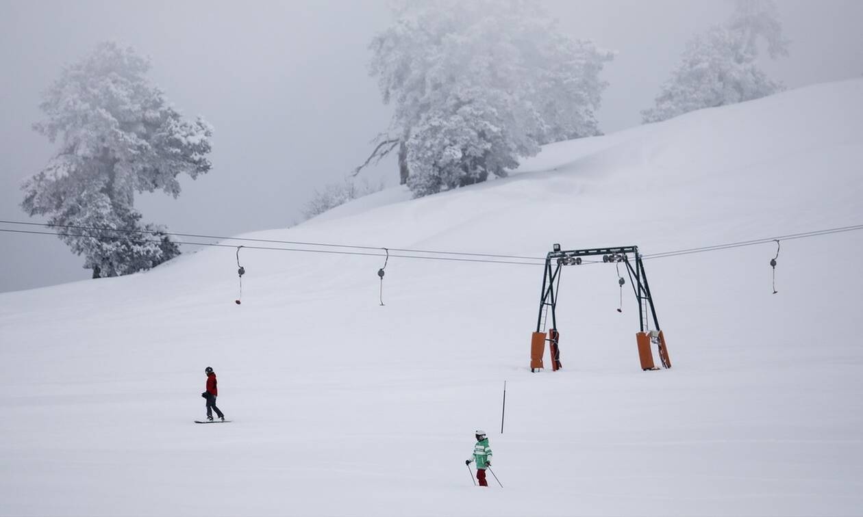 Μαγνησία: Ανοιχτό από σήμερα (14/1) το χιονοδρομικό κέντρο στο Πήλιο