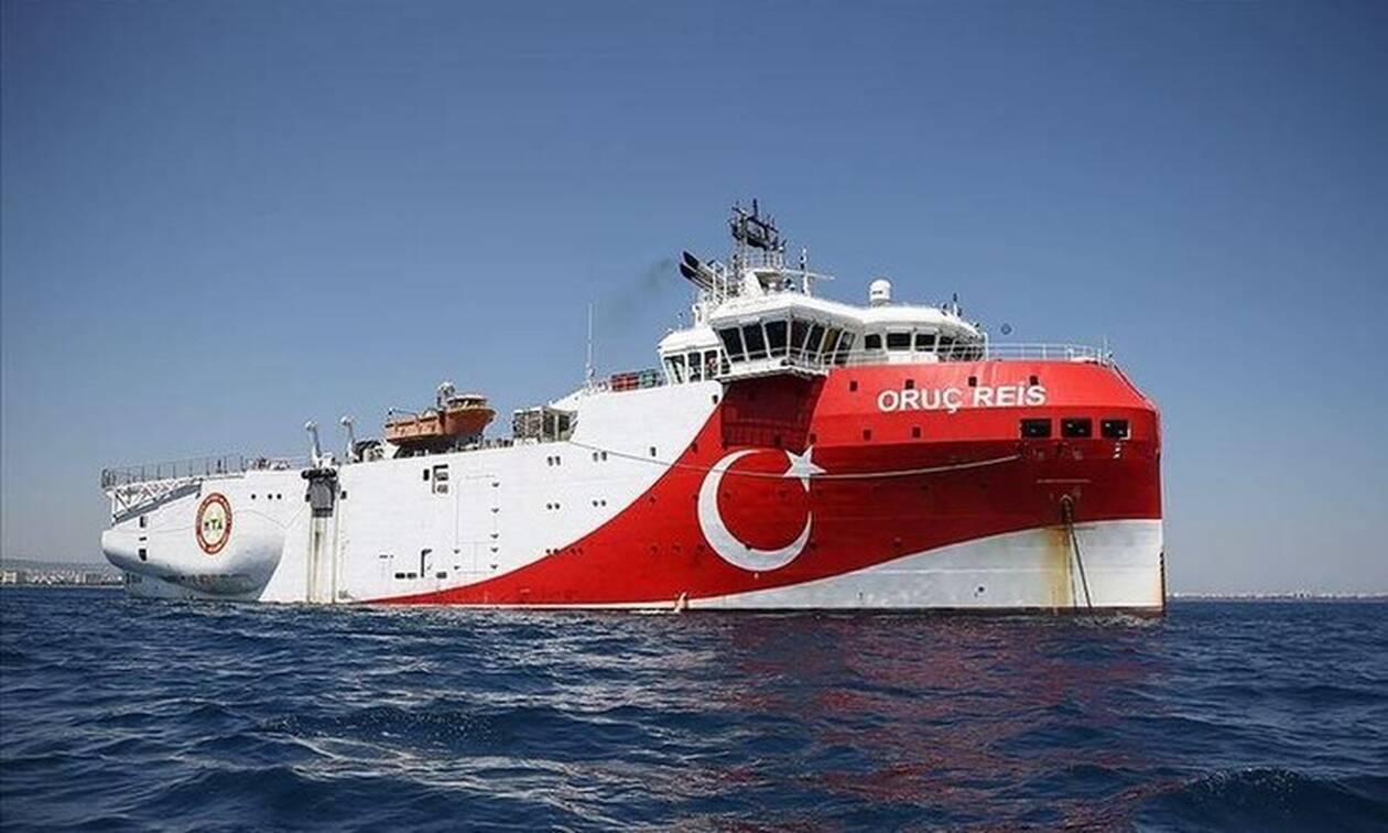 Στο Αιγαίο το ORUC REIS με προορισμό την Κωνσταντινούπολη-Πλέει σε διεθνή ύδατα