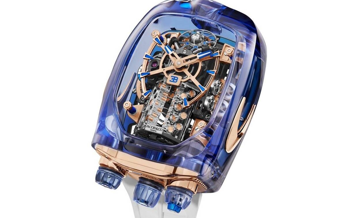 Jacob & Co. Bugatti Chiron Blue Sapphire Crystal: Για πολύ λίγους