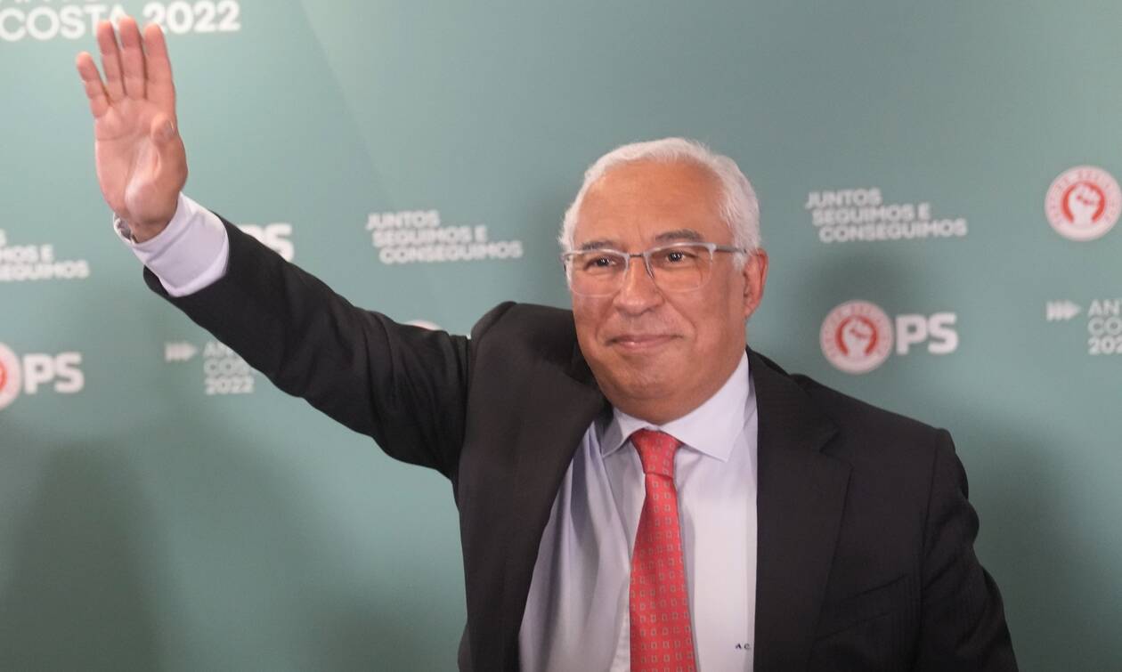 Εκλογές στην Πορτογαλία: Αυτοδυναμία εξασφάλισαν οι Σοσιαλιστές του πρωθυπουργού Αντόνιο Κόστα