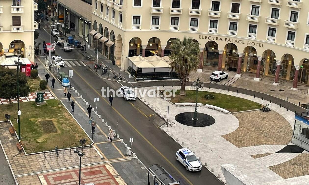 Φάρσα το τηλεφώνημα για βόμβα στο κέντρο της Θεσσαλονίκης