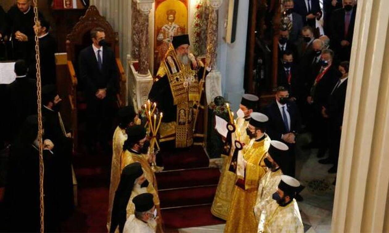 Ολοκληρώθηκε η τελετή ενθρόνισης του νέου Αρχιεπισκόπου Κρήτης Ευγένιου - Τι είπε στο μήνυμά του
