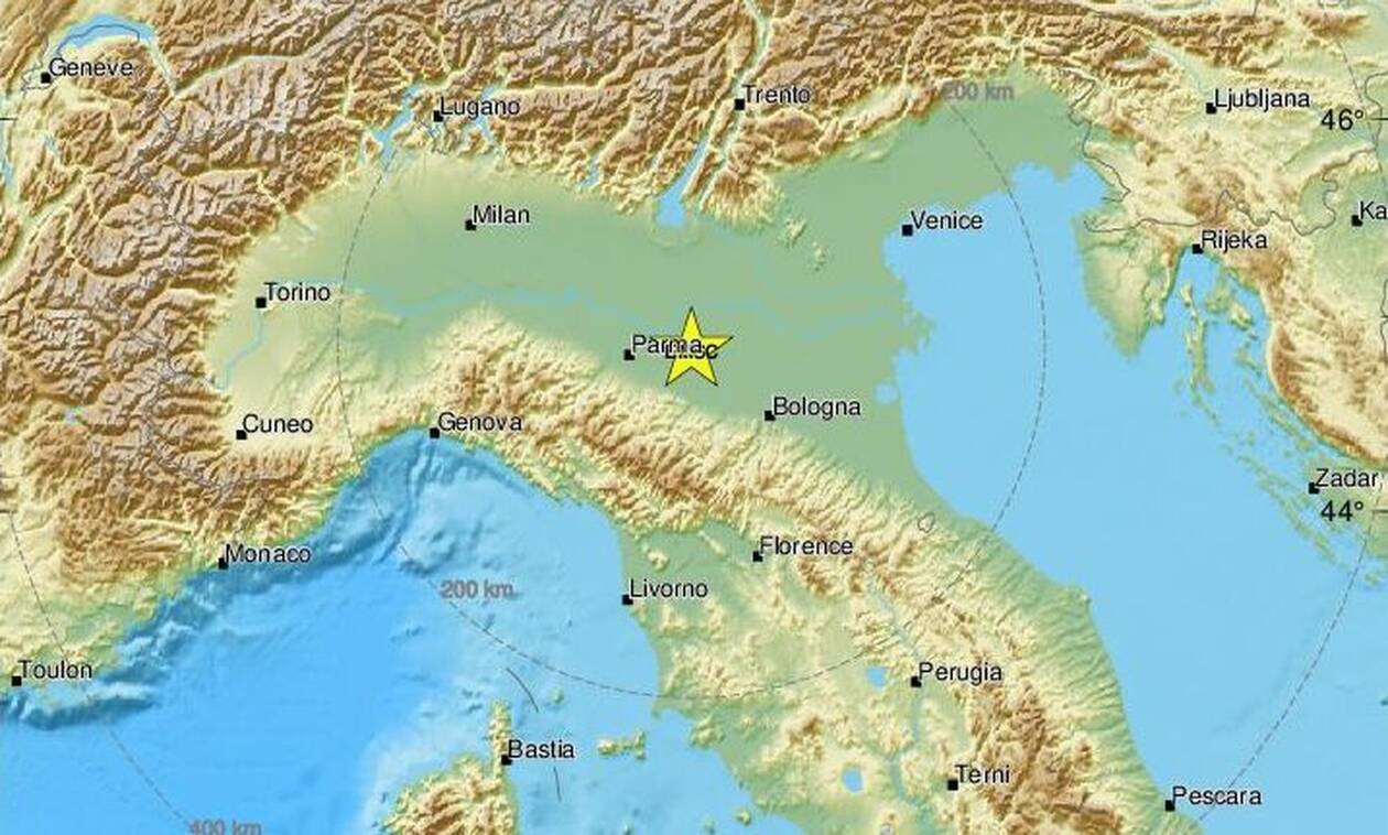 Ιταλία: Τρεις σεισμοί στην περιφέρεια της Εμίλια Ρομάνια - Στους δρόμους οι κάτοικοι