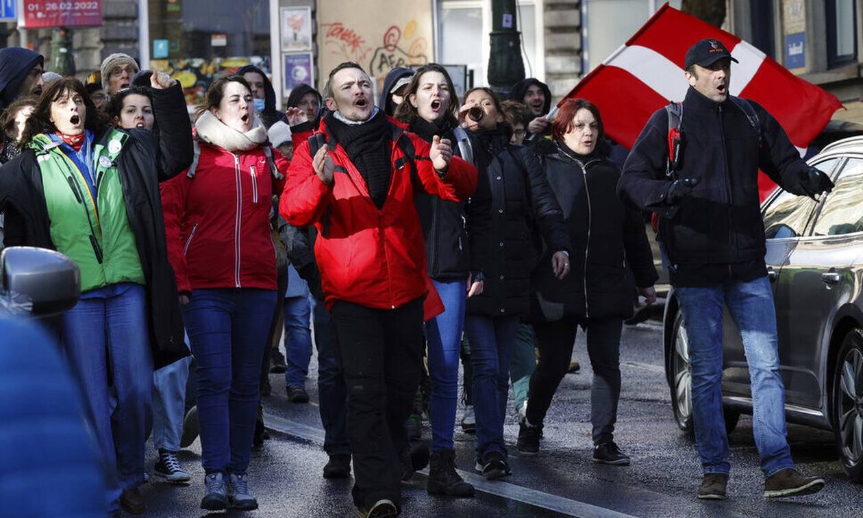 Βρυξέλλες: Το «κομβόι Ελευθερίας» έφτασε στην πρωτεύουσα της Ευρώπης