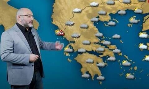 Αρναούτογλου - Καιρός: Βροχές και καταιγίδες την Τετάρτη - Προσοχή σε αυτές τις περιοχές (vid)