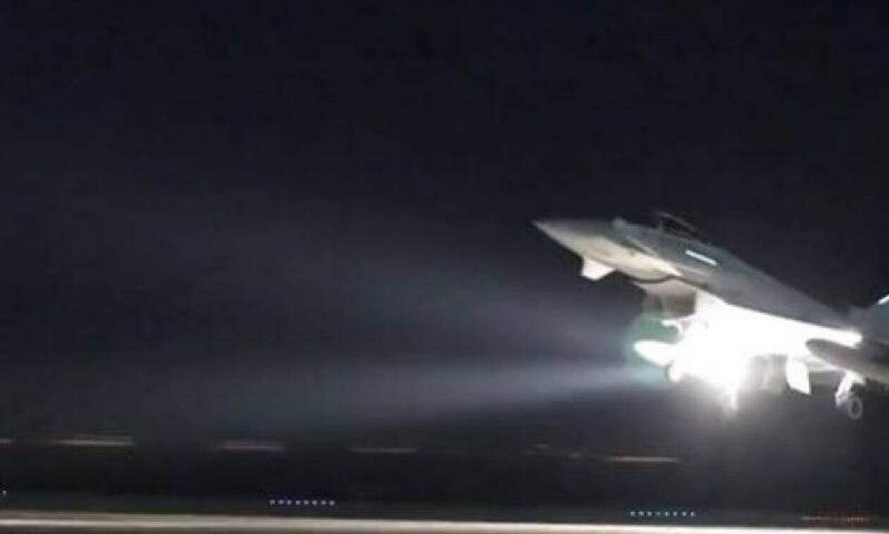 Κύπρος: Μαχητικά αεροσκάφη της RAF στο Ακρωτήρι, εν μέσω έντασης στην Ουκρανία (vid)