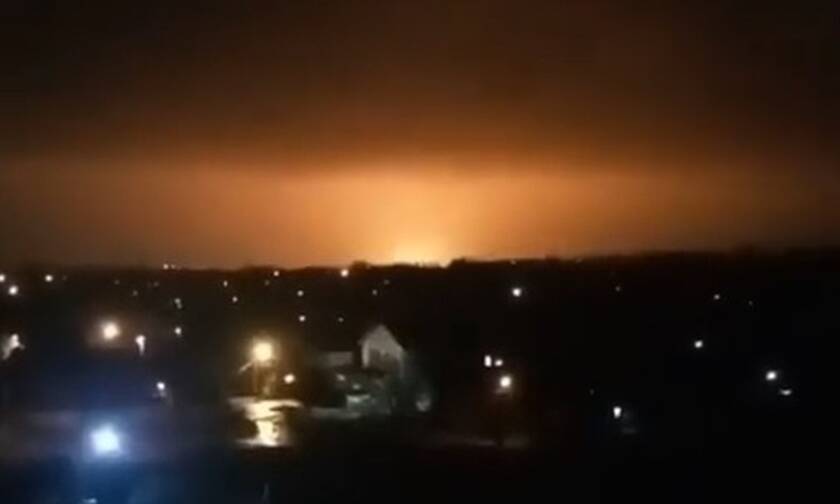 Ουκρανία Λουγκάνσκ έκρηξη 