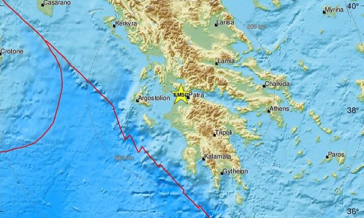Σεισμός μεταξύ Πάτρας και Μεσολογγίου (pics)